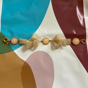 SOLD!!! J.Crew Nude and Gold bracelet womans opal stone jewelry